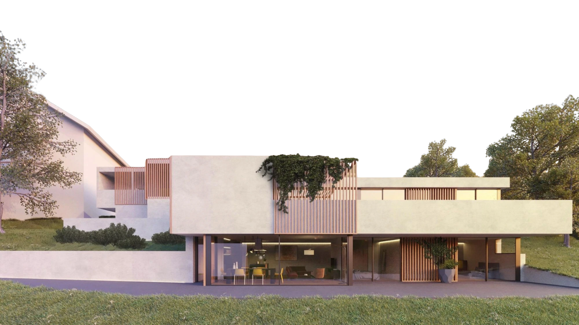 Villa Luisiana à Salins — réalisation OAL, architecture contemporaine en Valais